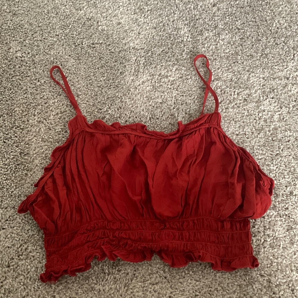 cropped tank top
